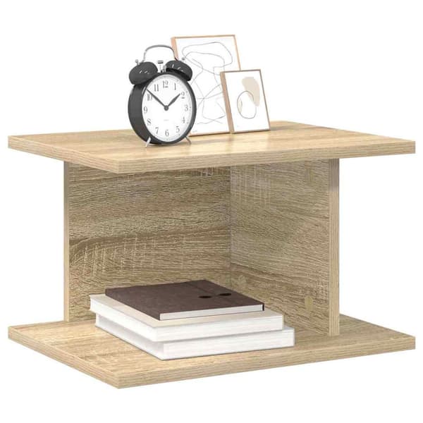 Sängbord Sonoma-ek 40 x 30 x 25 cm Konstruerat trä
