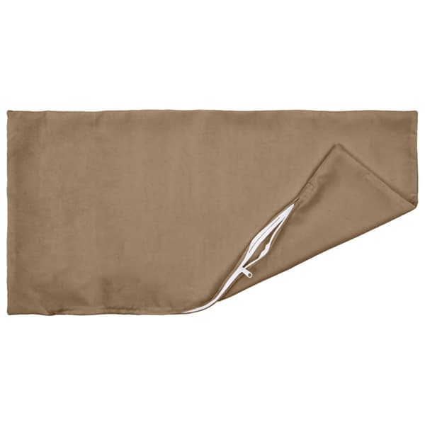 Kuddöverdrag 12 st HEERLEN Taupe 40 x 80 cm Polyester