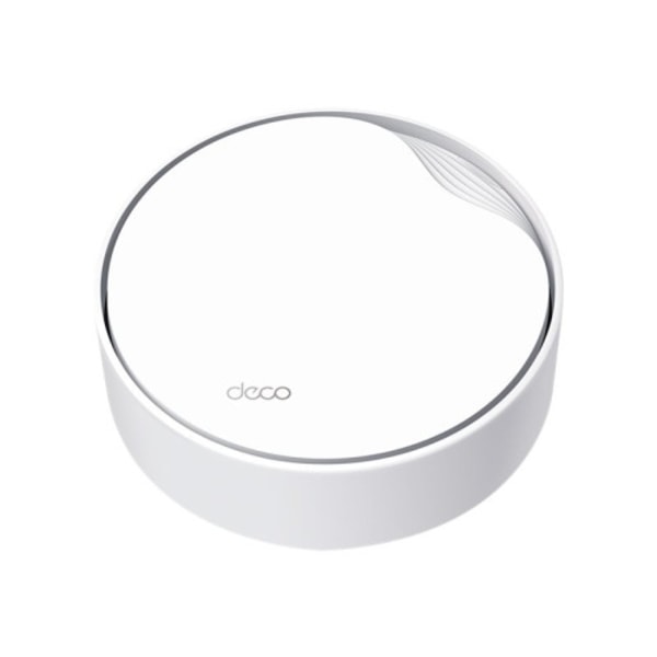 TP-Link Deco X50-PoE V2 - Wifi-system - Wi-Fi 6 - takmonterbar, skrivbordsmodell, väggmonterbar Vit