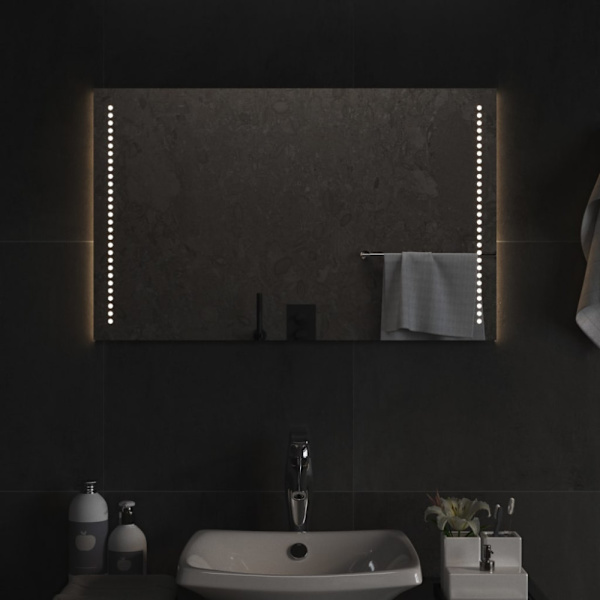Badrumsspegel LED 50x80 cm