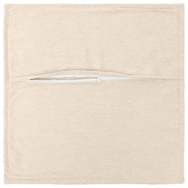 Kuddöverdrag 6 st HOUTEN Gräddvit 50 x 50 cm Chenilletyg