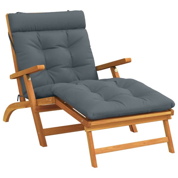 Solstol Kudde VIANEN 100% Polyester Blå 200 x 70 x 8 cm