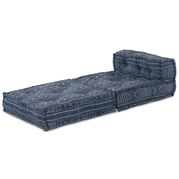 Modulär Pouffe Indigo 70x70x54 Tyg