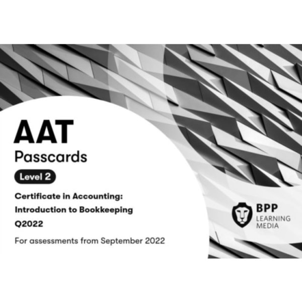AAT Introduction to Bookkeeping (bok, spiral, eng)