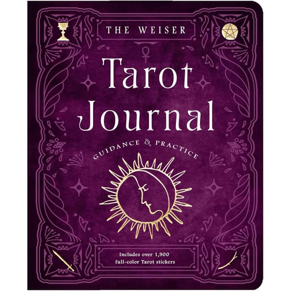 Weiser Tarot Journal: Guidance and Practice (includes over 1900 Tarot stickers, layflat binding) (inbunden, eng)