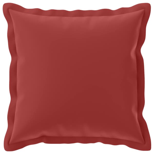 Kuddöverdrag 6 st HOUTEN Vinröd 40 x 40 cm Polyester