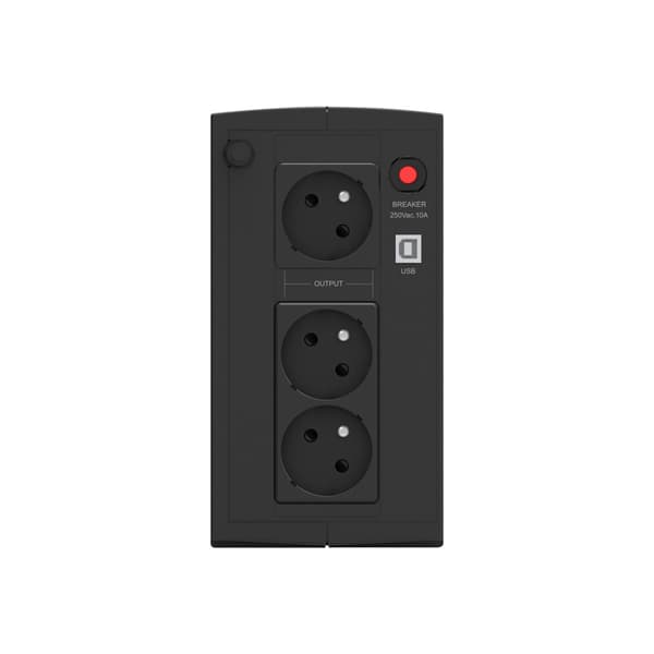 PowerWalker Basic VI 1000 SB FR - UPS - 600 watt - 1000 VA