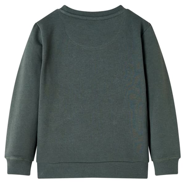 Barntröja mörk khaki 104