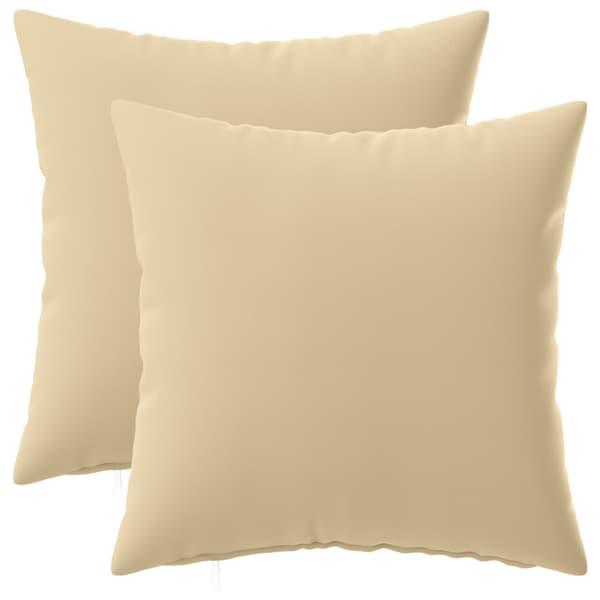 Kudde med kudde HEERLEN 2 st Beige Polyester