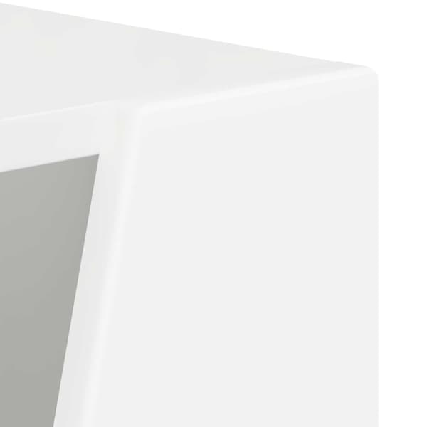 Sidobrett Vit 33 x 32 x 70,5 cm Konstruerat trä