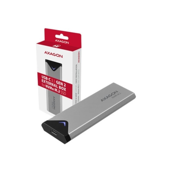 AXAGON EEM2-UG2 - förvaringslåda - M.2 NVMe Card / PCIe (NVMe) - USB 3.2 (Gen 2)