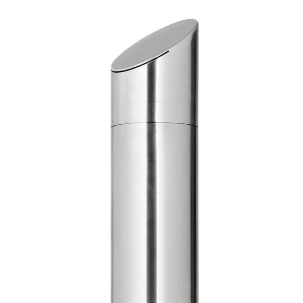 Utedusch 220 cm rostfritt stål