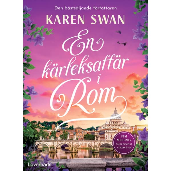 En kärleksaffär i Rom (bok, danskt band)
