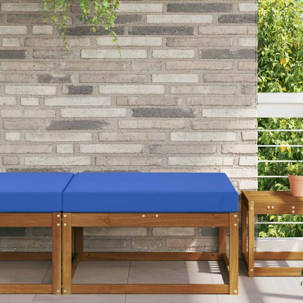 Utomhus Soffa Kudde Turkos 80 x 80 x 8 cm Polyester