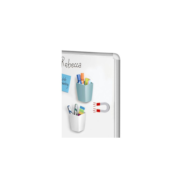 Pennkopp magnetisk Gloss vit