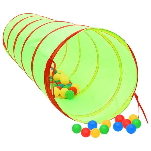 Lektunnel grön 175 cm polyester