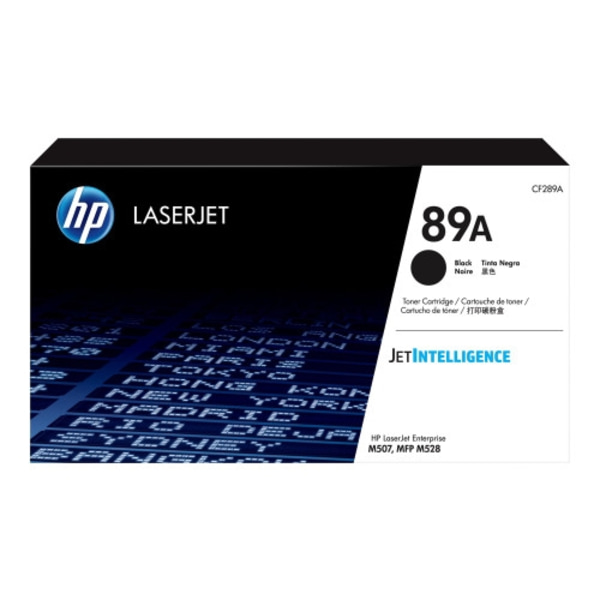 HP 89A - svart - original - LaserJet - tonerkassett (CF289A)