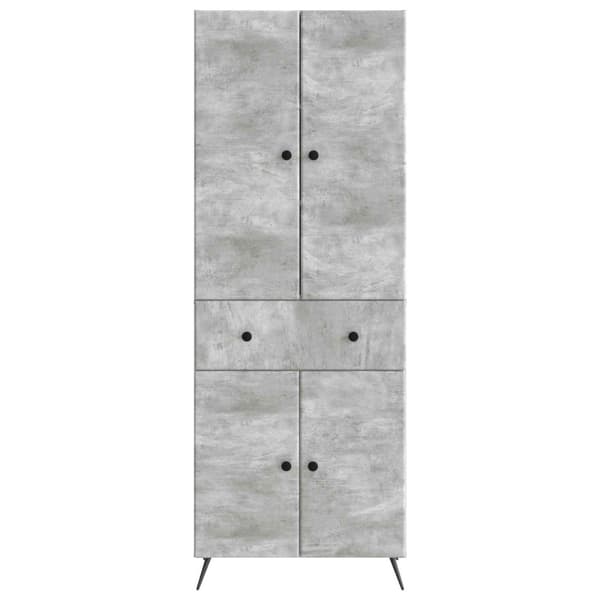 2 pcs Betonggrå