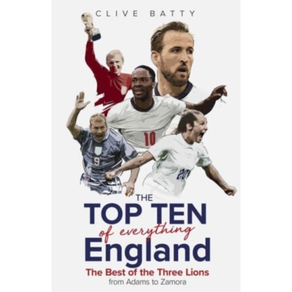 Top Ten of Everything England (inbunden, eng)