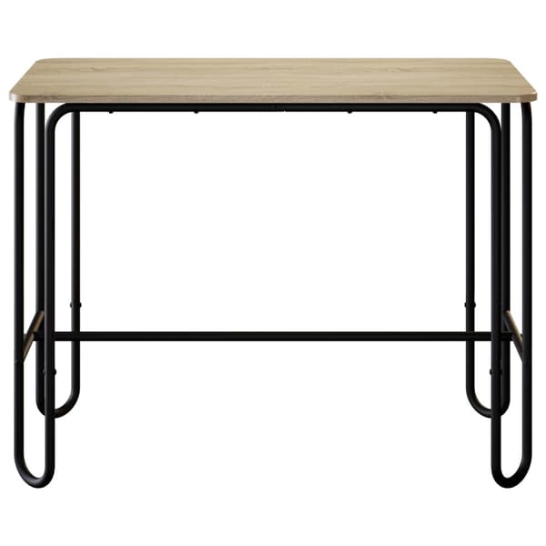 Matbord 100 x 50 x 75 cm Konstruerat trä Sonoma-ek Rektangulär