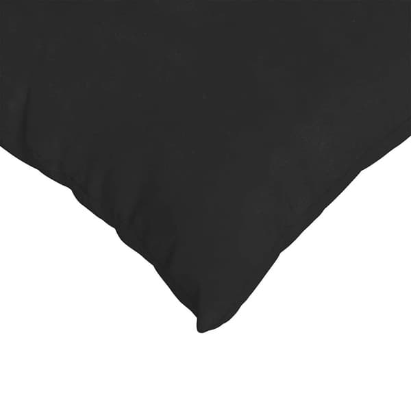 Sofakuddar 2 pcs Svart 70 x 50 cm tyg