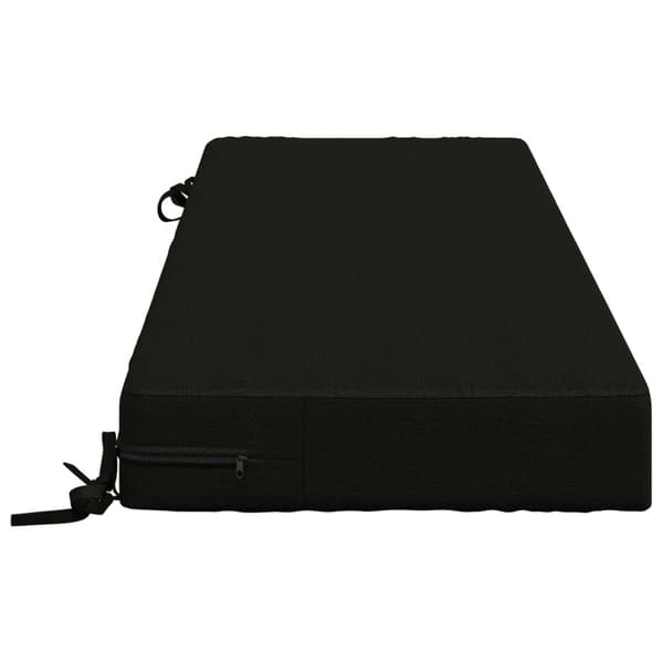 Sittkudde SOEST 100% Polyester Svart 120 x 40 x 10 cm