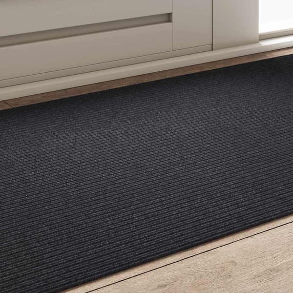 Matta-runner Antracit 80 x 150 cm tyg