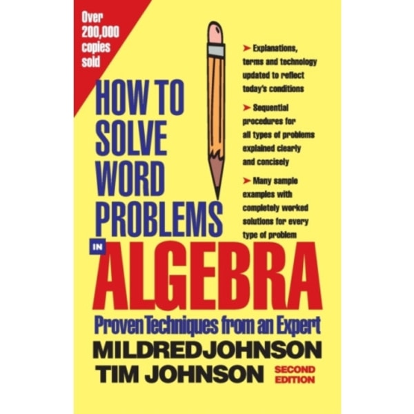 How to Solve Word Problems in Algebra (häftad, eng)
