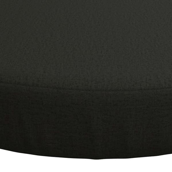 4-delade Sittdynor SOEST 4 st 100% Polyester Svart Ø 40 x 7 cm