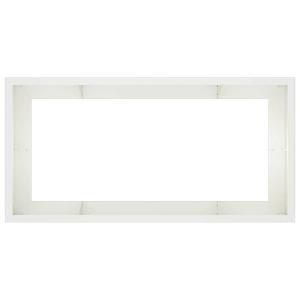 Stödvägg 6 st 200 x 100 x 50 cm Stål Vit