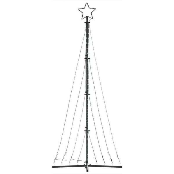 LED julgran 447 LED varmvit 250 cm
