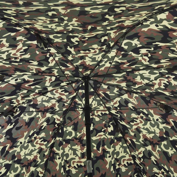 Fiskestångsparaply 228 x 204 cm Oxford Polyester Kamouflage