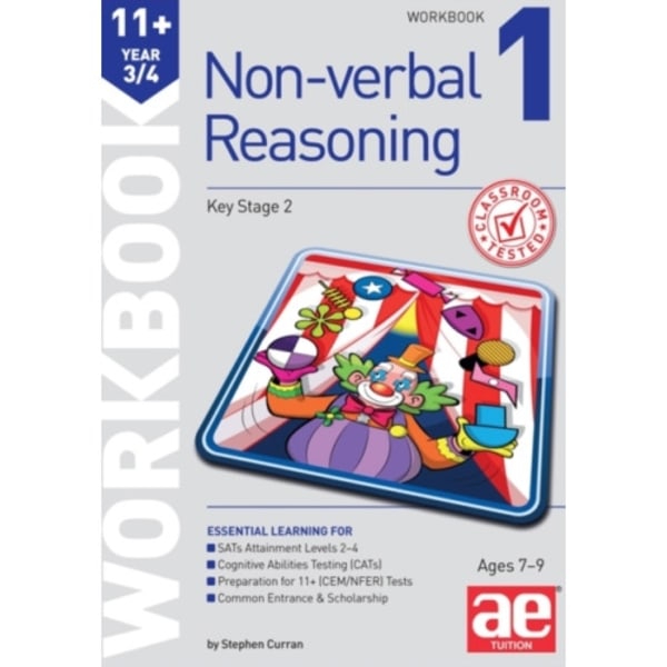 11+ Non-Verbal Reasoning Year 3/4 Workbook 1 (häftad, eng)