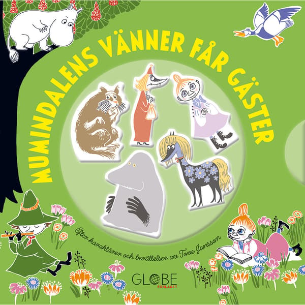 Mumindalens vänner får gäster (bok, board book)