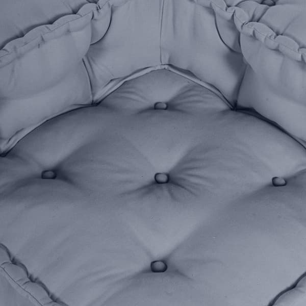 Modulsofa enhet 2 pcs Grå 140 x 70 x 56 cm Tyg