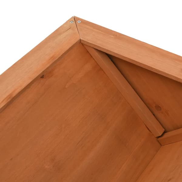 Odlingslåda 90x55x56 cm granträ