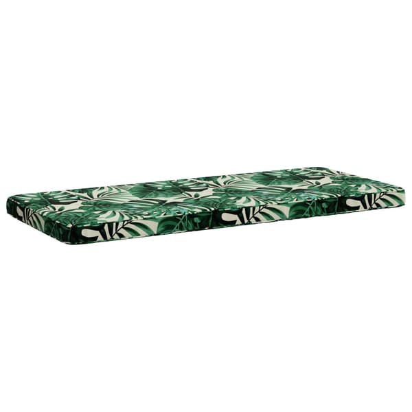1-delad Bänk Kudde VUGHT 100% Polyester Bladmönster