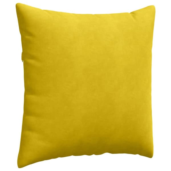 Sofakuddar 2 pcs Gul 80 x 80 cm Kordread tyg