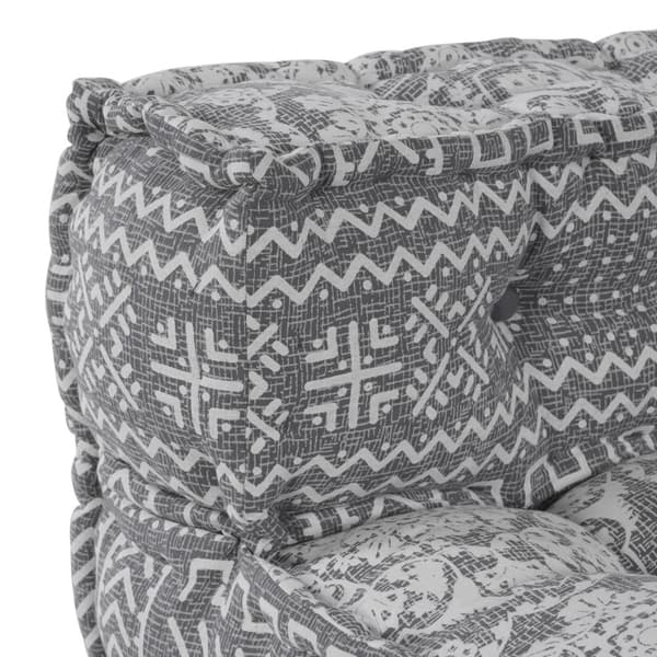 Modulsofa enhet Ljusgrå 70 x 70 x 56 cm Tyg