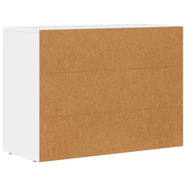 Sideboard Vit 80,5 x 35 x 59 cm Konstruerat trä