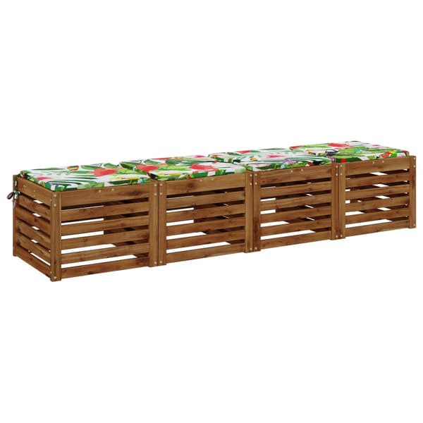 4-delade Sittdynor SOEST 4 st 100% Polyester Flerfärgsdesign
