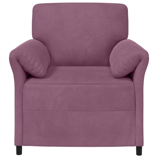 En-sitssoffa Lila 88 x 83 x 95 cm Sammet
