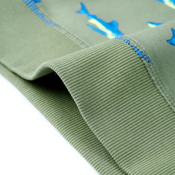 Barntröja ljus khaki 116