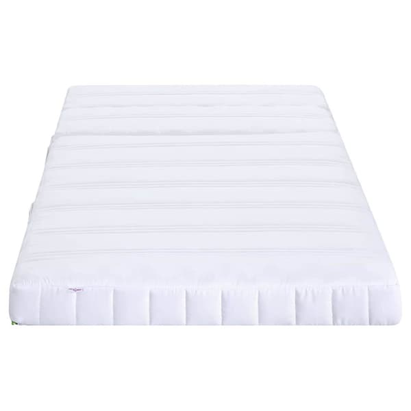 Utvecklingsbar Skummadrass 80 x 200 cm Vit