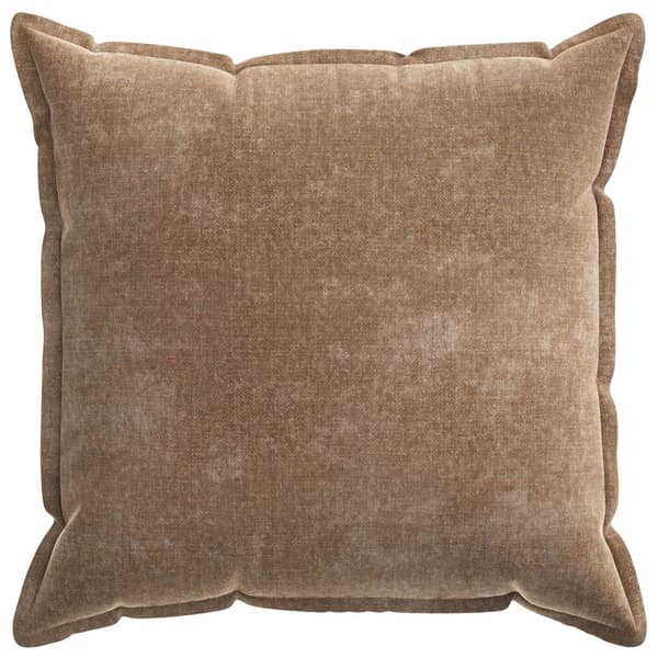 Kuddöverdrag 2 st HOUTEN Brun 80 x 80 cm Chenilletyg
