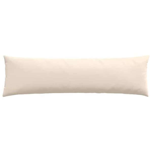 Sofakuddar 2 pcs Beige 145 x 40 cm tyg