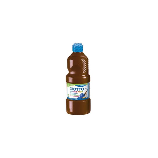 Akrylfärg Giotto 500 ml brun