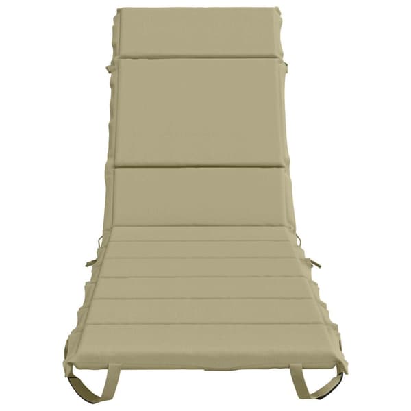 Solstol Kudde GEMERT 100% Polyester Ljusgrön 200 x 50 x 3 cm