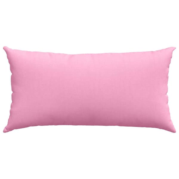 Sofakuddar 2 pcs Rosa 80 x 40 cm tyg