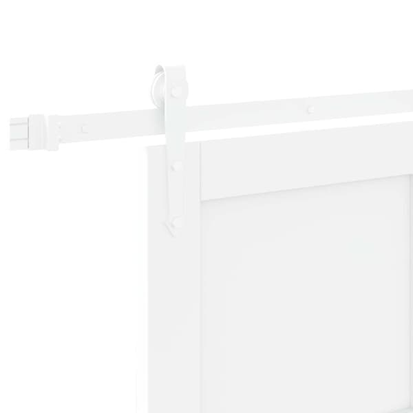 Skjutdörr ORKDAL 93 x 232 cm Konstruerat trä Vit